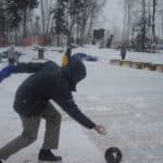 Ice Bowling Fun