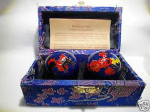 Chinese Health Balls relieve stress through targeting pressure points